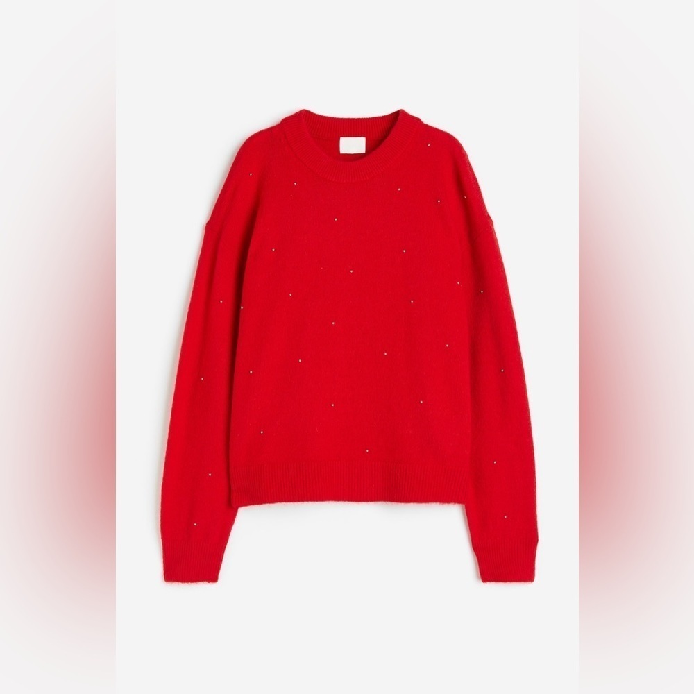 H&M | Pearl Embellished Sweater